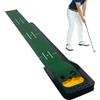 Generisch Tappetino per pratica di putting Prato Pratica Colpi Green per Esercitarsi | Tappetino per l'Allenamento Golf per prato, cortile, giardino, interno, esterno, casa, palestra, ufficio,