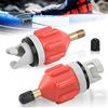 MAJOYLIFE 2 adattatori per pompa SUP, adattatore Kayak per compressore per gonfiaggio rapido di canali, paddle board (arancione)
