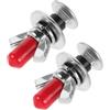 POPETPOP Viti Farfalla in Acciaio Inossidabile 2 Pezzi per Backplate Subacqueo Installazione Semplice e Connessione Sicura per Immersioni Professionali