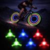 Constefire Luce LED per Ruota di Bicicletta, 5PCS LED per Bicicletta Luce Neon con 3 modalità di Illuminazione, Luce LED per Radio di Bicicletta ，Luce di Sicurezza per Bici Bicicletta Urbana