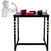 Generic Professional Game Arm Wrestling Machine, Arm Wrestling Muscle Exerciser Equipment, Competition Training Arm Wrestling Table, Includes Padded Elbow Rests(Nero)
