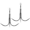 Toddmomy 2 Pezzi Rampino Multi-Artiglio in Acciaio Inossidabile Design a 4 Artigli, Ancora Versatile e Resistente per Kayak e Yacht, per Avventure in Barca e Escursionismo