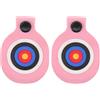 PAMINGONO 2 Pezzi Tampone Paracolpi in Gomma per Protezione Tip Flettenti Arco Rosa Migliora Stabilità Mano per Eventi Competitivi e Allenamento All'aperto