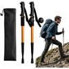 Ruhemeister Pro Bastoncino da trekking ergonomico regolabile in lega di alluminio