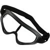 DIYEAH Occhiali Protettivi da Ciclismo Antivento in PC Neri Design Elegante per Protezione Occhi Durante Escursioni e Guida All'aperto