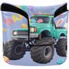 GuoChe Mallet Putter Cover Chiusura Magnetica Golf Putter Headcover per la maggior parte delle marche PU Pelle Impermeabile Bambini Ragazzi Felice Pasqua Mostri Camion Uova di Pasqua Bambino