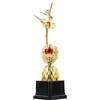 RUNROTOO Trophy da Danza Balletto in Plastica Oro Souvenir Leggero | Body da Danza Bambina, Premio per Gara di Danza, Stile Chic e Lavorazione