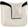 GuoChe Coperture per putter da golf, con chiusura magnetica, per mazze e mazze da golf, impermeabili, in pelle PU, per ragazze, con cuore, San Patrizio, trifoglio, irlandese, per bambini piccoli (1)