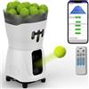 Generic Macchina Lanciapalle da Tennis, Lanciatore Automatico con Telecomando