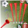 Kcfyygkm 1 clacson pieghevole Vuvuzela da 61 cm, in plastica, per giochi di calcio, feste scolastiche, tromba