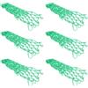 Beatifufu Portapalle da Tavolo da Biliardo in Cotone Verde, Tasca per Palle, Set 6 Pz, con Sacca di Raccolta, per Scuole e Allenamento