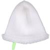TOPPERFUN Testa di Retino da Pesca in Nylon Bianco Intrecciato a Mano, Leggero e Facile da Riporre per Pesca in Mare e All'aperto