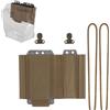 Generic Inserto for Custodia Tattica Multifunzionale for Caricatore, Supporto for Caricatore Elastico for Borsa Multiuso Molle, Organizer for Caricatore for Pistola/Fucile a Inserimento Rapido(CB)