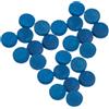 ibasenice 30 Pezzi Punte in Cuoio per Stecca da Biliardo Blu, Resistenti alla Deformazione, Comodo Sistema di Conservazione per Famiglia e Amici