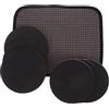 TOYANDONA Kit di Lucidatura per Palle da Bowling con Cuscinetti Abrasivi e Asciugamano in Fibra Superfine, Portatile e Delicato per Manutenzione a Casa su Campo