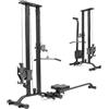 TOUSAINS CR63 Vogatore pieghevole con cavo per fitness a casa