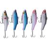 AOWINHIT Esche da Pesca Swimbait 5 Pezzi Esche Rigide Durevoli 7 Cm 20 G per Catturare Tonno Spigola con Ami Tripli