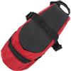 HOMSFOU Borsa Sottosella per Bici da Montagna Grande capacità in Nylon Vellutato, Design Apertura Ampia e Ridotto per Uso Outdoor in Bicicletta