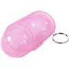 Generic Supporto per palline da ping pong, contenitore per palline da ping pong | Contenitore per palline | Portabottiglie protettivo da tavolo con portachiavi, accessori per borsa da paddle con guscio