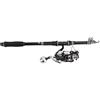 TYTOGE Set di Canne da Pesca con Mulinello da Spinning GC1000 Combo di Mulinelli Telescopici per la Pesca Sul Fiume in Mare