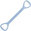Generisch Braccialetti da allenamento, 8 fasce elastiche in silicone portatili con manici, fasce elastiche per esercizi, dispositivo di allenamento di resistenza, design flessibile, accessorio per fitness
