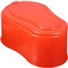 Amosfun Wc Portatile da Campeggio in Pvc Rinforzato, Rosso, Plastico Colore Casuale