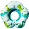 Generico Kids Pool Float | Inflatable Button-type Cute Dinosaur Swimming Rings