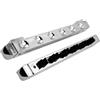 AUYXSSZ Supporto Professionale per Stecche da Biliardo da Parete, Resistente, Che fornisce soluzioni efficaci per Risparmiare Spazio e organizzare Le Stecche, Argento, 39.5x3.2 cm