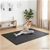 Molumvel Tappetini puzzle in schiuma EVA, 12 pezzi, 4,32 m², per fitness, ginnastica e area giochi, antiscivolo, 60 x 60 x 1 cm