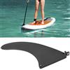 Bediffer Pinne per Tavola da Surf Design Robusto Gonfiabile Staccabile per la Massima Protezione in Barche a Remi Canoe Plastica Nera 1 Pezzo