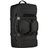 YuHan Zaino militare, tattico, da 60 l di capacità, ideale per escursioni, con sistema Molle, Nero