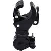 GLEAVI Supporto per Torcia per Bicicletta ABS Nero Anti-Slip