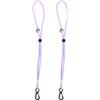 GALPADA Cinghie Regolabili Leggere e Resistenti per Guanti da Sci per Guanti in Poliestere Porpora Cinturini Antismarrimento Accessori Unisex per Snowboard e Sci Invernale