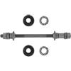 Warmhm Kit ASSE Mozzo Anteriore Solido per Mountain Bike Perno Ruota Resistente con Sistema Quick Release e Protezione Polvere Accessori Riparazione Bici off-Road