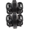 OHPHCALL Supporto Regolabile Facile da Montare e Smontare Nero 360 Gradi 2 Pezzi in Plastica e Silicone per Torcia per Escursionismo e attività Outdoor