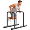 Botifly Dip Bar Station Regolabile, Parallele Calisthenics con Tubo di Collegamento, Regolabile in Altezza e Larghezza, Calisthenics Equipment da Case