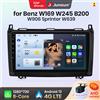 NONE Junsun CarPlay Android Auto Radio Per Mercedes Benz W169 W245 B200 W906 Sprinter W639 Vito 360 Macchina Fotografica Auto 2 din autoradio
