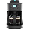 Cecotec Coffee 66 Grind & Drop Macchine da Caffè a Filtro. 1086 W, Macinacaffè a Lama, Fino a 12 Tazze, Tecnologia Extremearoma