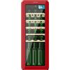 Cecotec Cantina per Vini Cecotec 24 Bottiglie Retro Bolero Grandsommelier Origin 24 Hit Rosso. Finitura in Rosso con Controllo LED, Temp. 5-20ºC
