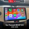 Junsun Navigatore Junsun Android 14 Wireless CarPlay per VW Passat B6 B7 CC 2010 2011 2012-2015 RDS 4G WiFi GPS 2din BT Accessori auto