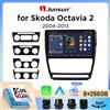 Junsun Autoradio Junsun Android 13 con CarPlay Wireless e Android Auto per Skoda Octavia 2 A5 2008-2013, DSP, SWC, RDS, GPS, FM