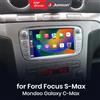 Junsun 7 "Android Car Stereo per Ford Focus 2 S-Max Mondeo Galaxy C-Max con Wireless CarPlay Android Auto Navigazione GPS 4G BT