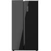 Cecotec Frigorifero Americano Cecotec 550 Litri Bolero CoolMarket SBS 550 Vetro E. 177 cm di Altezza e 90 cm di Larghezza
