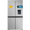 Cecotec Frigorifero Americano Cecotec 4 Porte Acciaio Inox 560 L Bolero CoolMarket 4D 564 Acciaio Inox E. 183 cm di Altezza, 91 cm di Larghezza