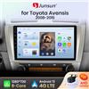 Junsun V1 Wireless CarPlay Android Auto Autoradio per Toyota Avensis T27 2008-2015 GPS Auto sistemi intelligenti Smart Autoradio