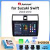 Junsun 360 telecamera Android 13 lettore multimediale per auto per Suzuki Swift 2003-2010 navigazione GPS AutoRadio stereo DSP BT SWC DVR Cam