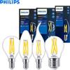 Philips Master Vetro LED Candela Lustro E14 E27 Lampadina Filamento B35 P45 A60 Lampada trasparente DimTone Dimimmable Luce bianca calda per interni
