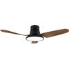 Cecotec Ventilatore da soffitto Cecotec con luce EnergySilence Aero 5200 Light DarkWood, motore DC 30W, 43", luce LED 24W, 3 paralumi