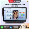 Junsun Wireless CarPlay Per Fiat Linea Punto Evo 2012 2013-2015 Accessori Auto per Apple Android Auto Bluetooth 4G GPS RDS WIFI