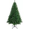 NONE Albero di Natale artificiale. Albero di Natale artificiale economico, albero di foglie in PET, albero di Natale verde, 60 cm 90 cm 120 cm 150 cm 180 cm 210 cm Decorazione per albero economica per